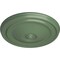 Ekena Millwork Reece Ceiling Medallion (Fits Canopies up to 2 3/8"), Hand-Painted Athenian Green, 12"OD x 1 3/4"P CM12REAGF - alternate 4